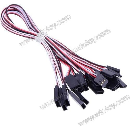 100 pcs 30CM 300mm Servo Extension (Servo Lead)