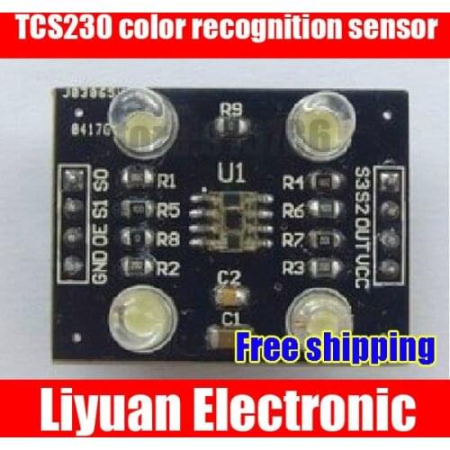Free shipping Color Module / color sensor / TCS230 color recognition sensor