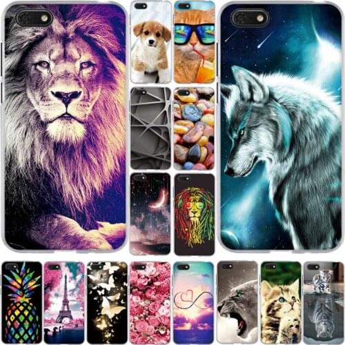 Case For Honor 7A 5.45 inch DUA L22 Honor7a Case Silicone Soft Bumper For Huawei Y5 2018 / Y5 Prime 2018 / Honor 7s Back Cover