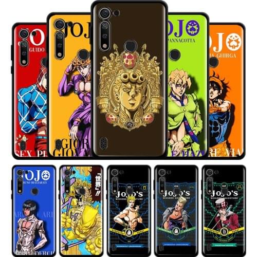 Phone Case for Moto One Fusion Plus G9 Play G8 Power Lite E6s Edge Cover G10 G20 G30 G40 G50 G60 Coque Jojo Bizarre Adventure