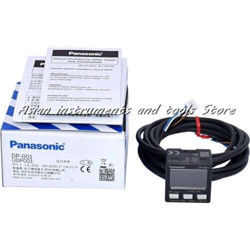 Digital Vacuum Pressure Gauge DP-001 DP-011 Negative Pressure Sensor-100-+100KPA Genuine Panasonic pressure sensor