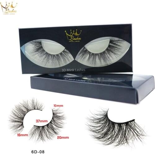 CrownLashes Black Natural Long False Eyelashes Handmade Makeup Eye Lashes Extension Beauty Cross False Eyelashes Wholesale Drops