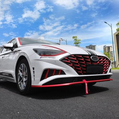 For Hyundai Sonata CN10 2020 grille front bumper rear bumper car logo decorative stickers exterior personalized decoration