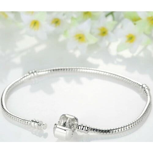 Rose Gold Color & Silver Color Snake Chain Bracelets DIY Bracelet Jewelry Bracelets