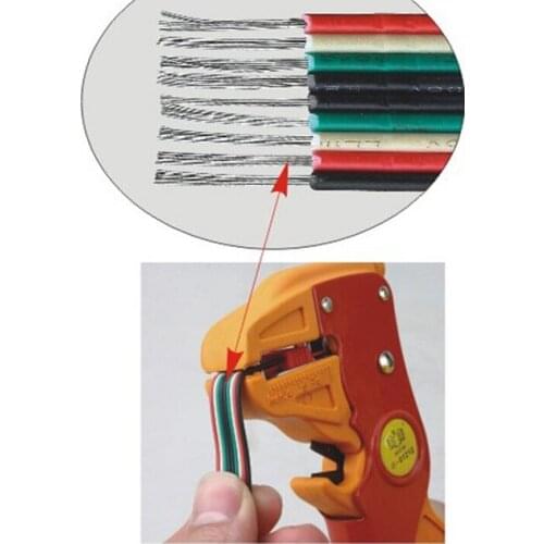 BESTIR taiwan Quill -style multi-functional wire stripper cutter pliers network hand tools NO.01212 freeshipping