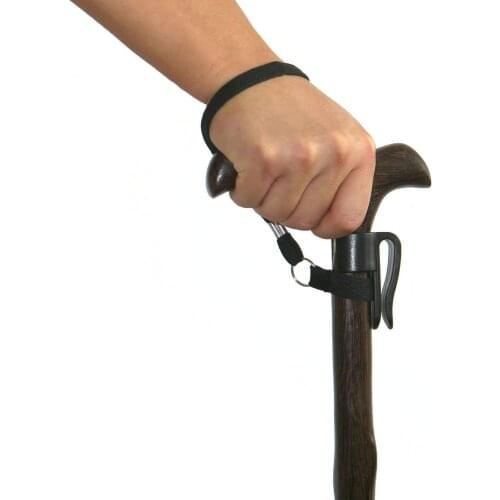 Multifunction Walking Stick Crutch Holder Clip and Wrist Strap Fit Walking Sticks and Canes In 20~25mm