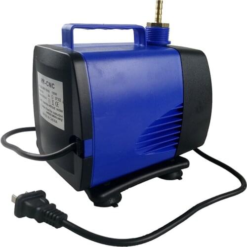 CNC 220V 150W Multifunctional submersible pump 5M 5000L/H for spindle Cooling on engraving cutting machine