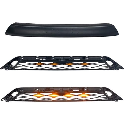 Modified For 4Runner Front Bumper Grille For 4Runner 4 Runner 2021 Auto Cover Front Racing Grille Grills Mesh Bumper Grilles