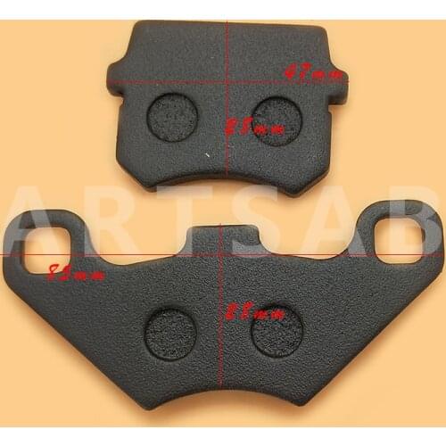 New Chinese 50CC 70CC 90CC 110CC 125CC ATV Brake Pads ATV Quad Dirt Bike Scooter Parts
