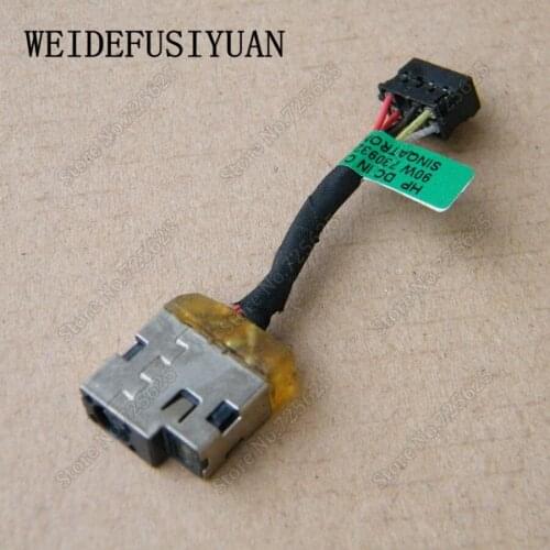 New DC Power Jack Port Socket Cable Wire for HP Pavilion 15-P 15-P075TX 15-P227TX 15-K032TX TPN-Q130 TPN-Q131 TPN-Q139