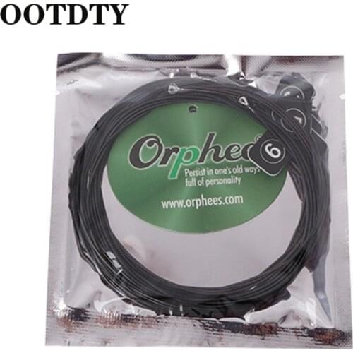OOTDTY Orphee NX35-C 6pcs Classical Guitar Strings 028-045 Inch Nylon Core Steel Plated for Guitar