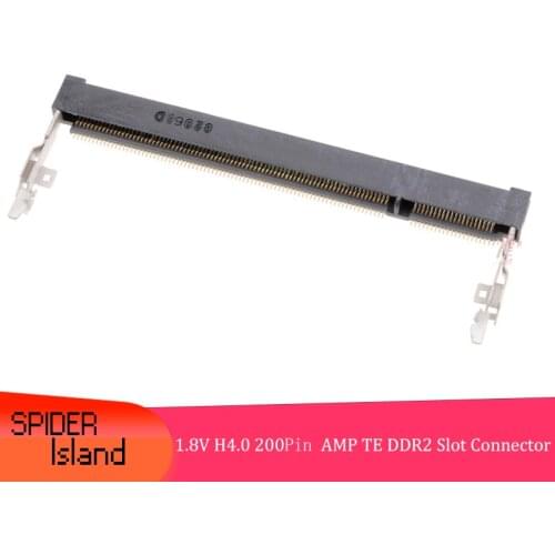 AMP TE TYCO DDR Jumper Connector 200pin DDR2 1.8V H4.0 forward connector Model: 2-1827236-4