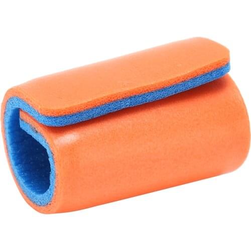 Professional Double-Sided Finger Fixing Splint Fracture Recovery Finger Brace Fixed Tools(Orange+Blue)