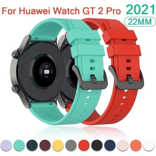 22mm Strap For Huawei watch gt 2 Pro/Samsung galaxy watch 3 45mm 46mm gear s3 Frontier Watch band wristband For huawei gt 42mm