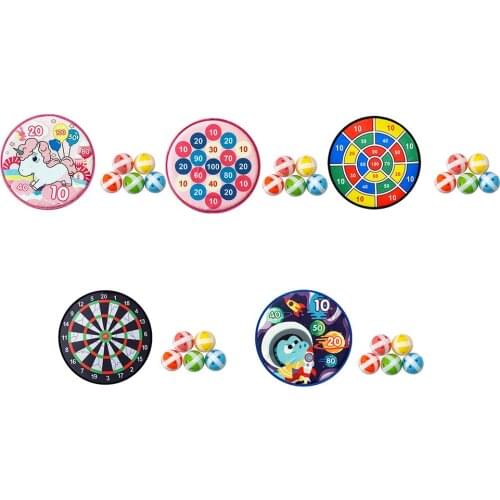 Children Cartoon Sticky Target Ball Sucker Dart Target Plastic Hanging Target Children Shooting Game Target Board