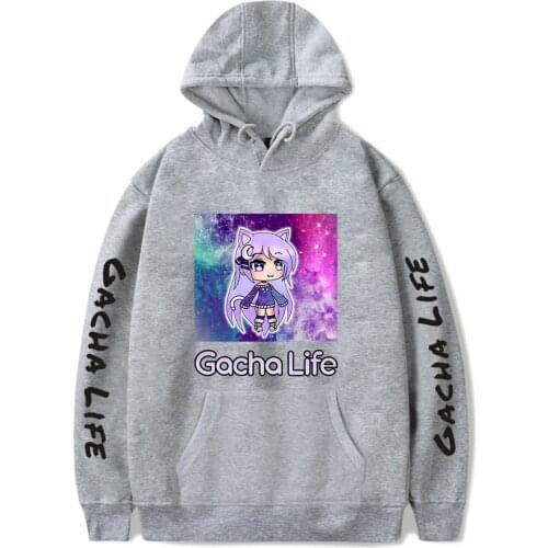 Gacha Life Hoodie Sweatshirt Men/womens Unisex Fashion Streetwear girls Long Sleeve Anime Pullovers Oversized hoodie tops