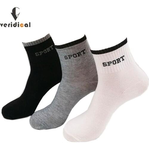 Veridical 10 Pairs/Lot Cotton Man Compression Socks Meia Masculina Harajuku Socks Gifts For Men Sox Athletic Cheap Short Socks