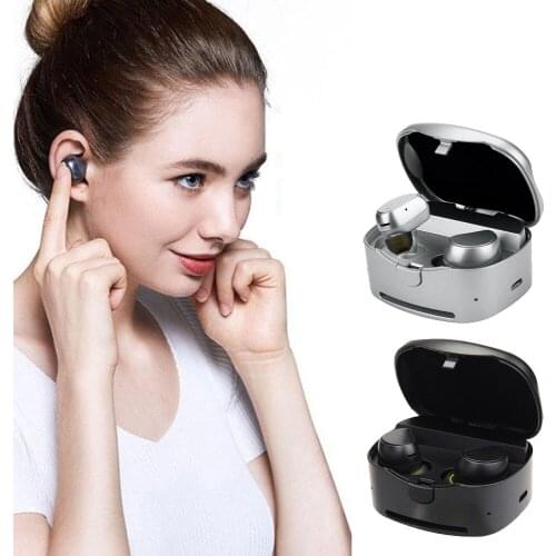 Vococal Mini Wireless Bluetooth V4.1 Music Earphone Earbuds w/Mic for iPhone 7 6S ISO Android Phone Accessories Gadget