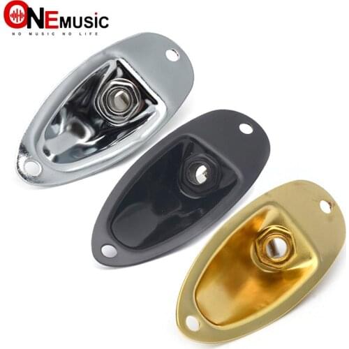 Boat shape Electric guitar Output Jack 1/4" Guitar Jack 6.35mm Output Input Plug Socket for FD STRAT Electric Guitar