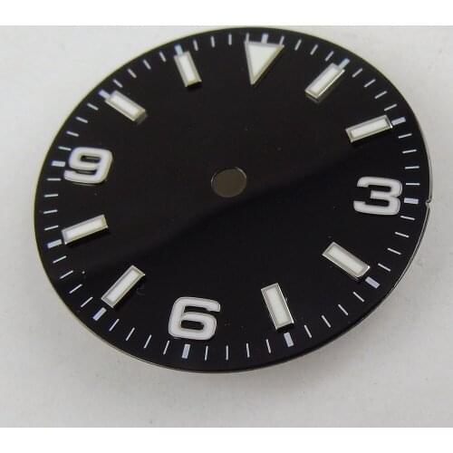 High quality 29mm Black sterile Dial fit 2836 2824 2813 3804 Miyota 82 Series movement
