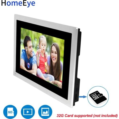 10inch Touch Screen Monitor Display for WiFi IP Video Door Phone Video Intercom System (monitor only)
