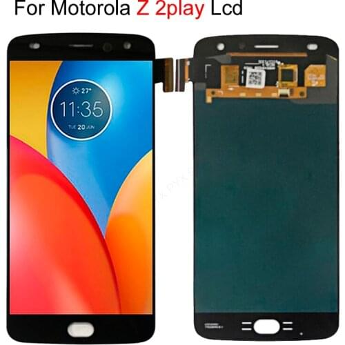 10pcs DHL AMOLED LCD Display For Motorola Moto Z2 Play XT1710-01/07/08/10 1920*1080 Touch Screen Digitizer Assembly Replacement