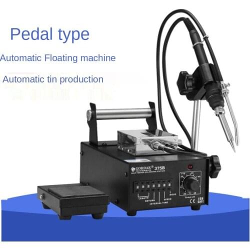 220V Automatic Soldering Machine Tin Feeding Machine Foot Constant Temperature Tin Machine High Power Electric Soldering Iron