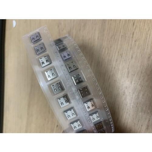 Free shipping 50pcs brand new Type C USB Charging Power Port Socket Jack Connector for Sony PS5 Game Pad Controller