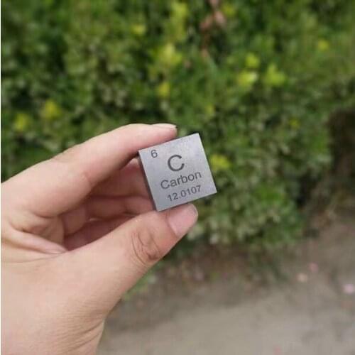 Carbon1 Inch 25.4mm Density Cube 99.9% Pure for Element Collection