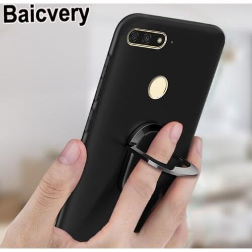 Magnetic Ring Case for Lenovo K5 Play L38011 Bracket Finger Ring Cover for Lenovo K5 Note L38012 2018 Case for Lenovo K5 K350T