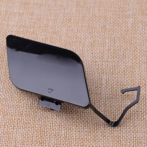 CITALL 2118851022 Black Car Front Bumper Tow Hook Cap Cover for Mercedes E Class W211 E200 E280 E350 E500 2006 2007 2008 2009