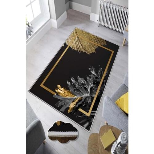 Decorative Stylish Thin Modern Anti Slip Floor Living Room Carpet
