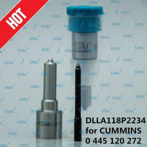 ERIKC DLLA118P2234 0 433 172 234 Common Rail Truck Oil Nozzle dlla118p2234 Fuel Injector Sprayer for CUMMINS 0 445 120 272