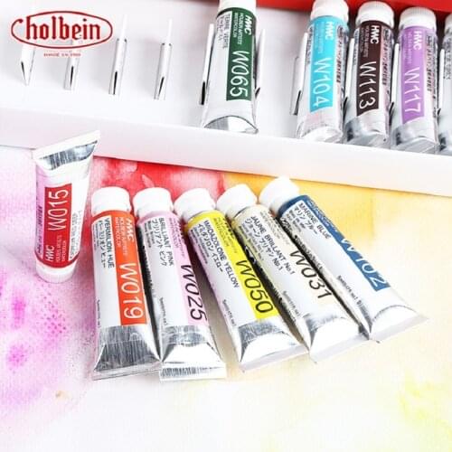 Holbein Watercolor Paint Artist Grade Seven God Nana acuarelas collaboration color set, 12 colors 5ml water color