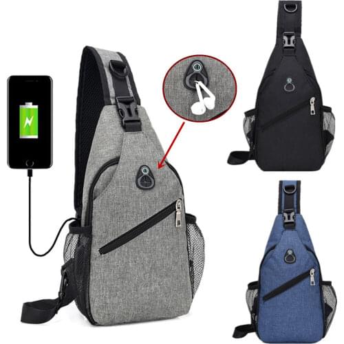 FIRECLUB 2021 New Multifunction Mens Shoulder Crossbody Bag Male Hard-Wearing canvas Shoulder Messenger Bags Chest Bag19x9x33cm