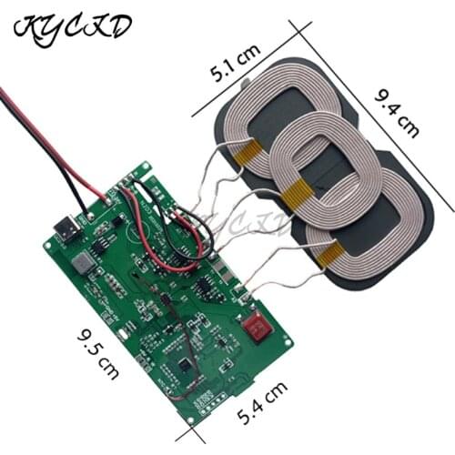 20W 3 in1 Wireless Charger Module Qi Standard Universal Fast Battery Charging For iPhone 11 Xs Max X XR 8 Plus For Samsung