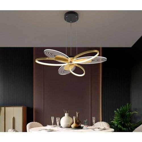 2021 new Nordic luxury living room chandelier modern minimalist lamp master bedroom dining room lamp creative personality lamps