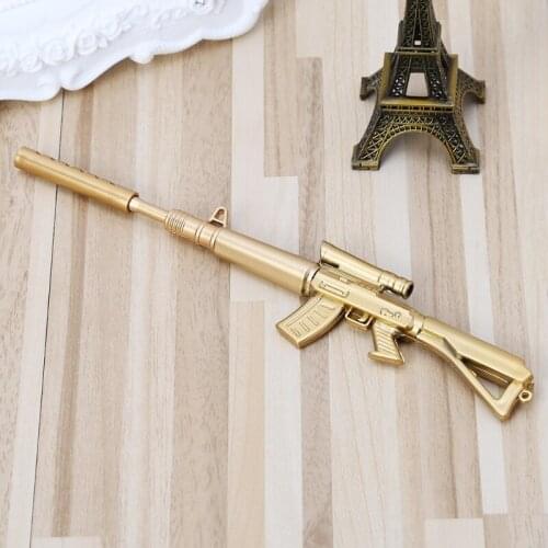 Novelty Gel Pen Gun Shape Ballpoint Pens Office School Supply Stationery Gift
