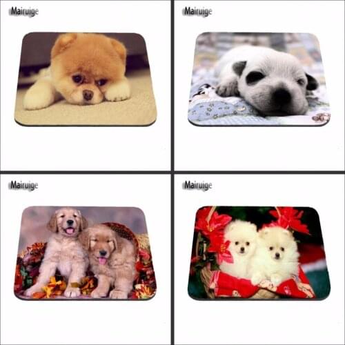 New Arrival Cute Dog Anti-Slip Rectangle Gaming Runner Mouse Pad Customized Supported Decorate your Desk 18*22/25*20/29*25*2cm