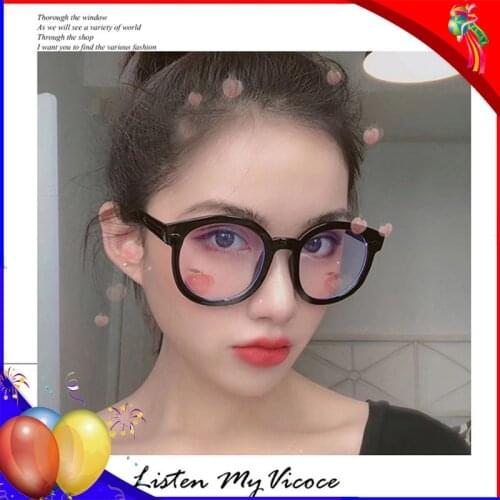 Retro Anti Blue Light Glasses UV400 Round Frame Eyeglasses For Women Men Anti UV Computer Gaming Optical Eyewear Spectacles