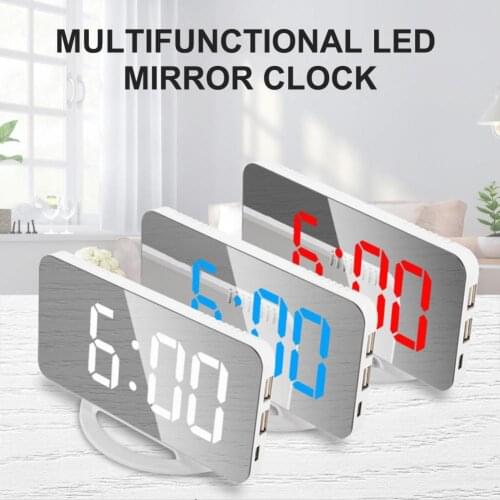 Durable Rectangle Desktop Hanging Clock Home Decor Alarm Clock Durable Rectangle Desktop Hanging Clock Home Decor