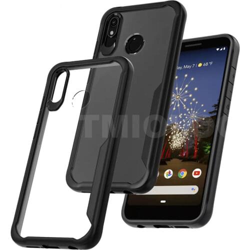 Soft Silicone Case for Google Pixel 5 4 3 2 XL 4A 3A Airbag Shockproof TPU Phone Cases for Pixel 2XL 3XL 4XL 5XL Clear Cover