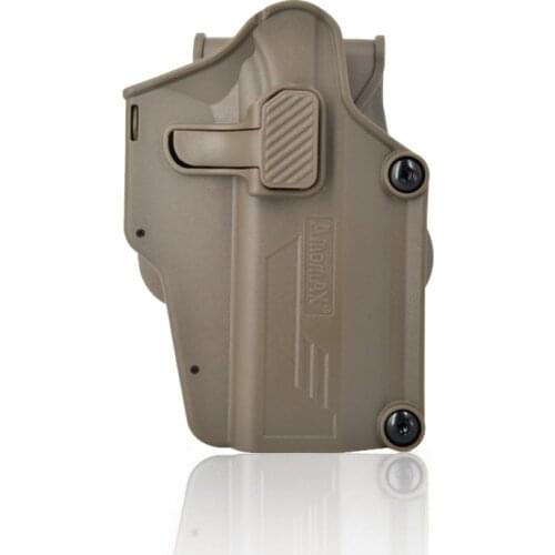 360 Degree Adjustable FDE Universal Hunting Tactical Holster Fits More Than 100 Styles