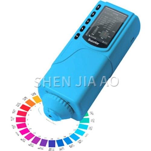 SC-10 Handheld Colorimeter Measuring Diameter 4mm Portable High Precision Dual Positioning Colorimeter Measuring Machine 1PC
