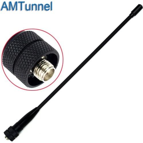 Telescopic Soft Antenna SMA-F UV 144/430MHz 20W for RETEVIS BAOFENG BF-666s BF-777s TYT Kenwood Ham Radio Hf Transceiver