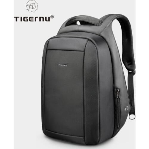 Tigernu Splashproof Anti Theft Mens Backpacks 15.6inch Laptop Notebook USB Backpack for Teenage Women Male Mochila