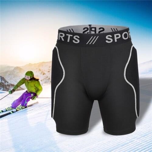Skating Protective Pants Butt Padded Shorts Hip Paded Short Pants Ski Skate Snowboard Protective Gear Guard