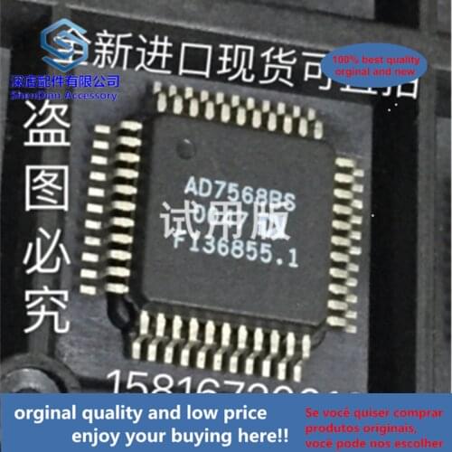 1pcs 100% quality orginal new AD7568BS QFP44 AD7568BSZ best qualtiy