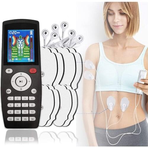 16Modes Electroestimulador Muscle Stimulator Physiotherapy TENS Machine EMS Unit Pulse Pad Therapy Best Pain Relief Massage Body