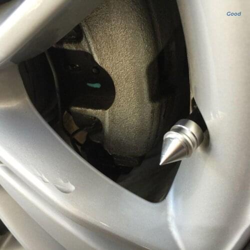 4Pcs Car Auto Aluminum Tire Rim Valve Wheel Air Port Stems Cover Accessories